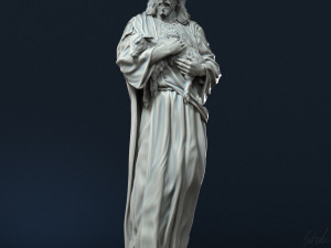 Jesus Sculpture 07 3D 打印模型