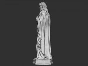 Jesus Sculpture 08 3D Print Model