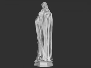 Jesus Sculpture 08 3D Print Model