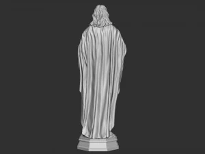 Jesus Sculpture 08 3D Print Model