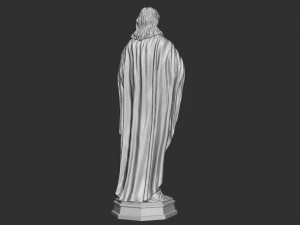Jesus Sculpture 08 3D Print Model