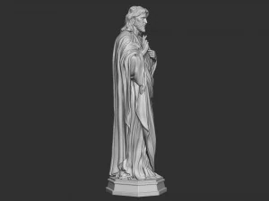 Jesus Sculpture 08 3D Print Model