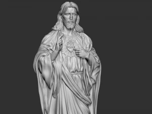 Jesus Sculpture 08 3D Print Model