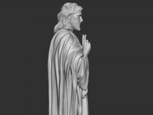 Jesus Sculpture 08 3D प्रिंट मॉडल