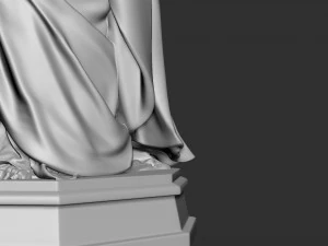 Jesus Sculpture 08 3D Print Model