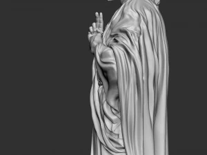 Jesus Sculpture 08 3D Print Model