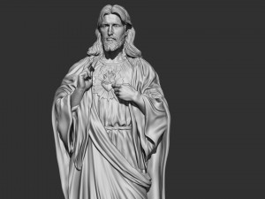 Jesus Sculpture 08 3D प्रिंट मॉडल