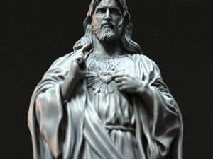 Jesus Sculpture 08 3D Print Model