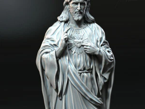 Jesus Sculpture 08 3D Print Model