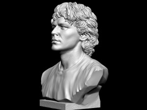 Diego Maradona Modèles 3D en vedette