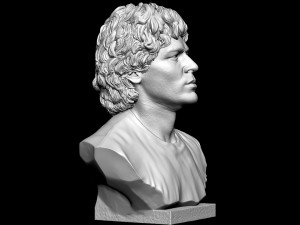Diego Maradona Modèles 3D en vedette