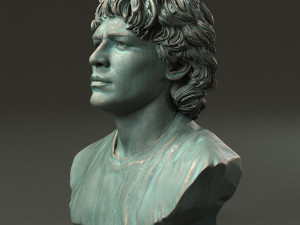 Diego Maradona Modèles 3D en vedette
