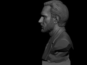 Jordan Peterson 3D प्रिंट मॉडल