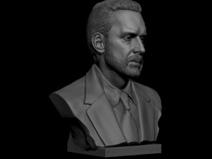 Jordan Peterson 3D प्रिंट मॉडल