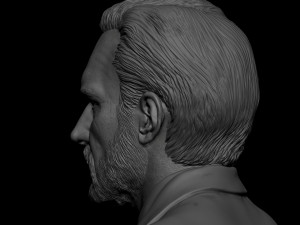 Jordan Peterson 3D प्रिंट मॉडल