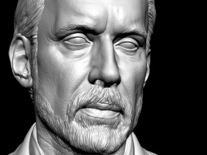 Jordan Peterson 3D प्रिंट मॉडल