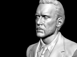 Jordan Peterson 3D प्रिंट मॉडल
