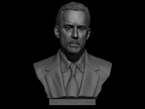 Jordan Peterson 3D प्रिंट मॉडल
