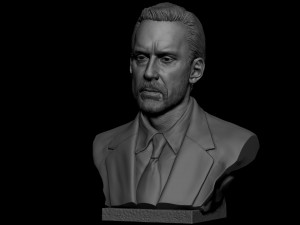 Jordan Peterson 3D प्रिंट मॉडल