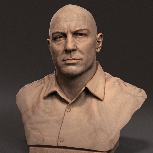 Joe Rogan 3D Принт Модель .c4d .max .obj .3ds .fbx .stl .blend 