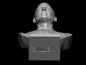 Steve Jobs 3D-printmodel