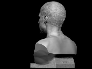 Steve Jobs 3D-printmodel