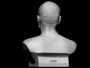 Steve Jobs 3D-printmodel