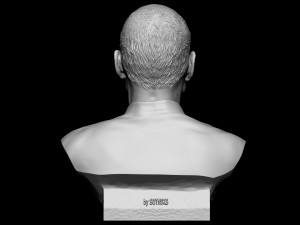 Steve Jobs 3D-printmodel