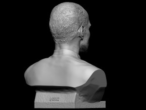 Steve Jobs 3D-printmodel