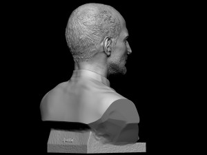 Steve Jobs 3D-printmodel