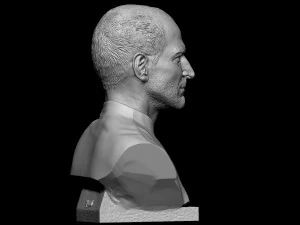Steve Jobs 3D Print Model