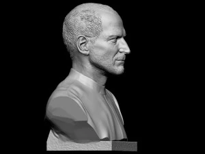 Steve Jobs 3D Print Model