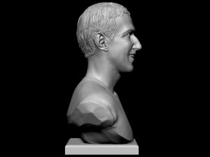 Mark Zuckerberg Model do druku 3D