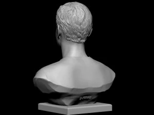 Mark Zuckerberg 3D Print Model