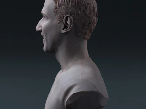 Mark Zuckerberg 3D Print Model
