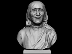 Mother Teresa 3D Print Model