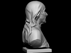 Mother Teresa 3D 打印模型
