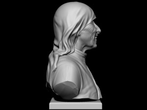 Mother Teresa 3D 打印模型