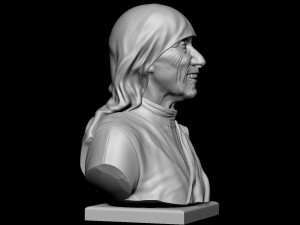 Mother Teresa 3D 打印模型