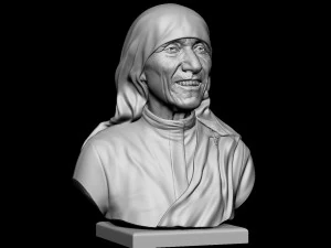 Mother Teresa 3D Print Model