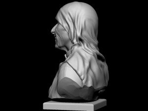 Mother Teresa 3D 打印模型