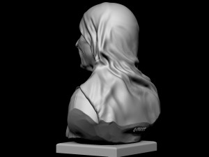 Mother Teresa 3D 打印模型