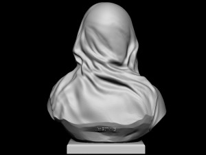 Mother Teresa 3D 打印模型