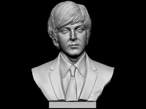 Paul McCartney 3D Print Model