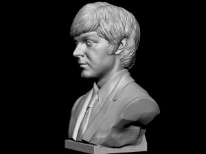 Paul McCartney Model do druku 3D