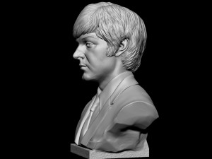 Paul McCartney Model do druku 3D