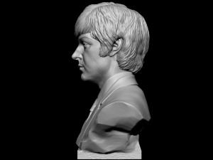 Paul McCartney Model do druku 3D