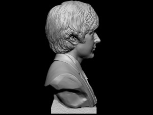 Paul McCartney Model do druku 3D