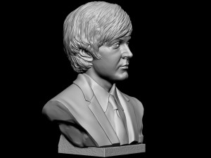 Paul McCartney Model do druku 3D