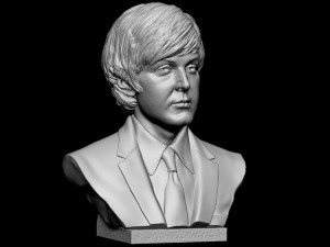 Paul McCartney Model do druku 3D